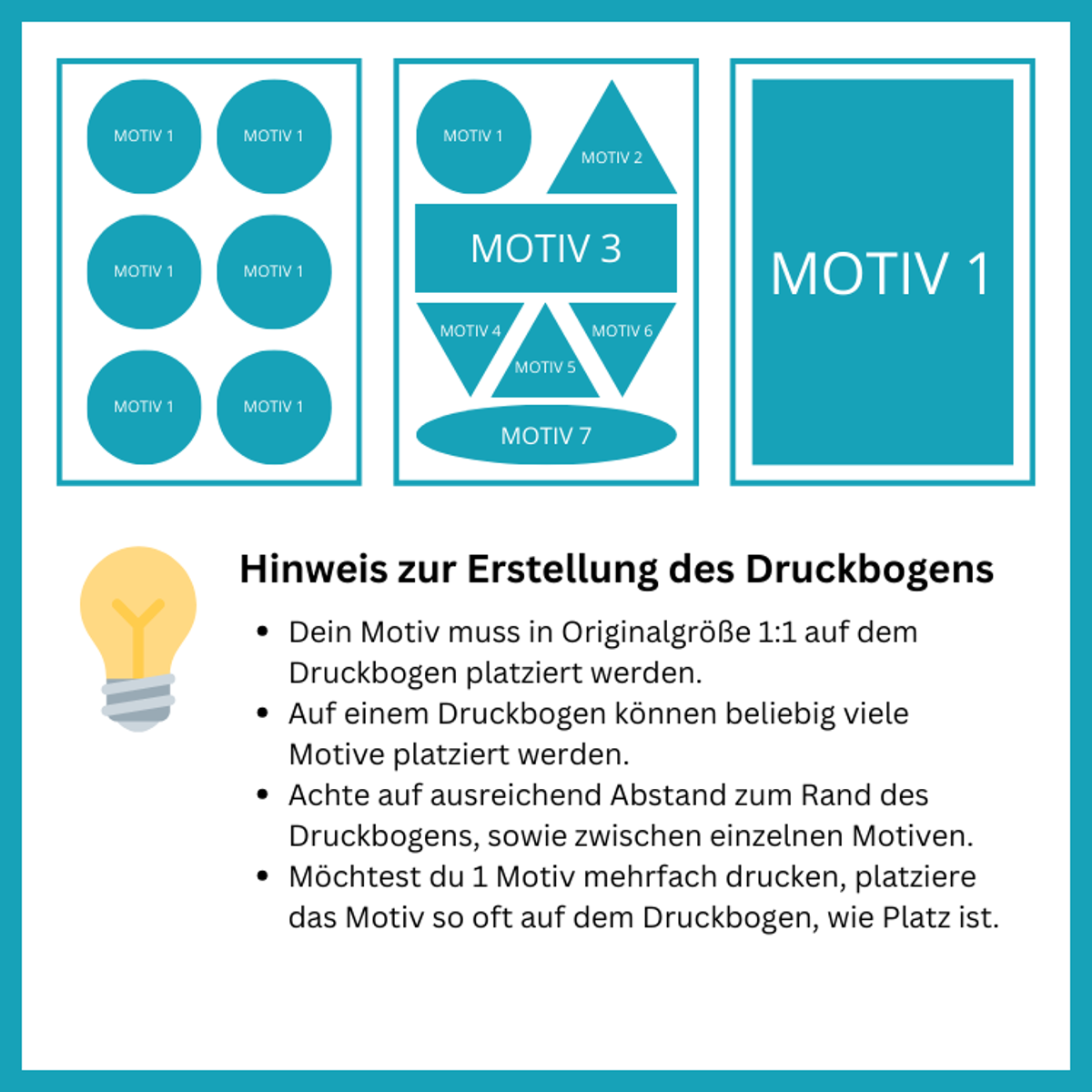 UV DTF Transfer Aufkleber weiß - DIN A4