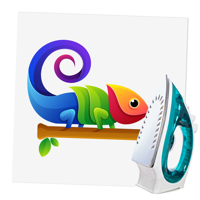 Bügelbild - 20 x 20 cm