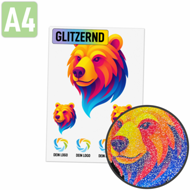 DTF Transfer bunt glitzernd - DIN A4