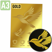 DTF Transfer gold - DIN A3