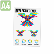 DTF Transfer silber reflektierend - DIN A4