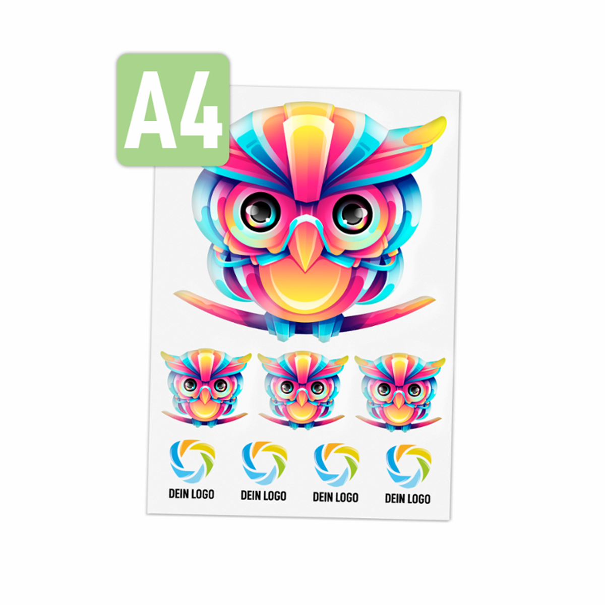 UV DTF Transfer Aufkleber - DIN A4