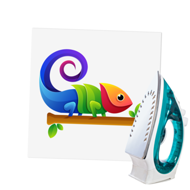 Bügelbild - 12 x 12 cm