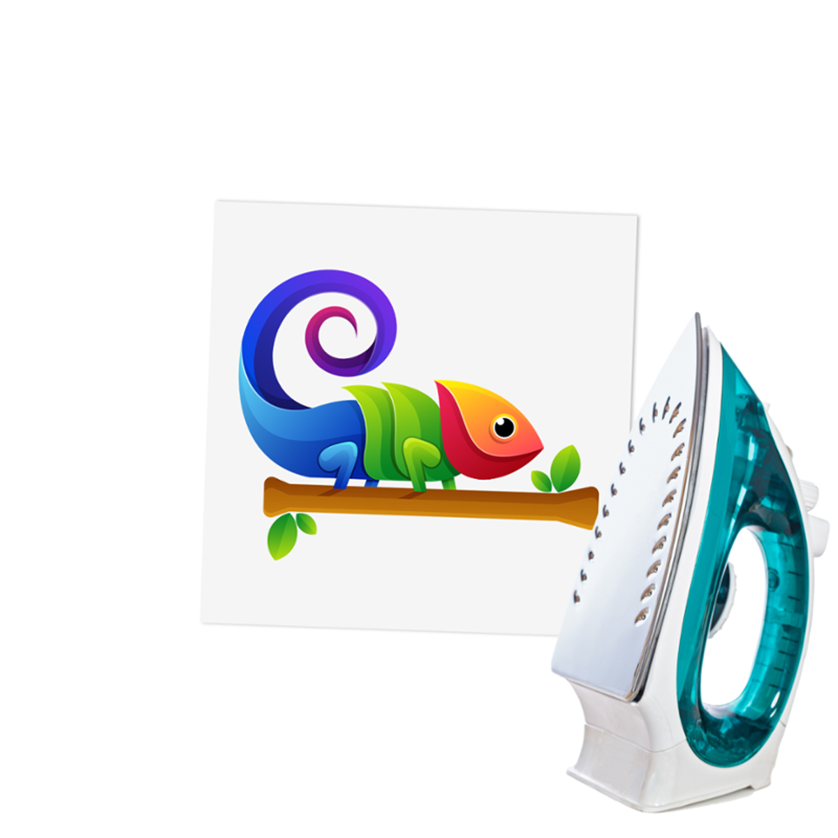 Bügelbild - 8 x 8 cm