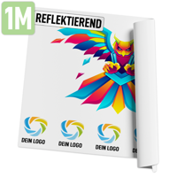DTF Transfer silber reflektierend - Meterware 100 x 30 cm