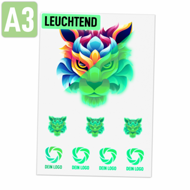 DTF Transfer leuchtend (fluoreszierend) - DIN A3