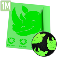 DTF Transfer Neon Grün - Meterware 100 x 30 cm