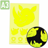 DTF Transfer Neon Gelb - DIN A3